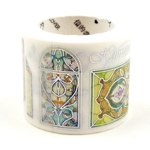Janela da Igreja 02 - Fita adesiva japonesa Washi - 30 mm de largura - 3,3 jardas - sem desconto