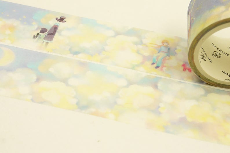 Japanese Washi Masking Tape Cloud atlas 5.5 yard 30mm wide