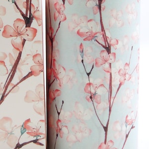 Peach Flower - Wide Japanese Washi Masking Tape - 70mm wide - 3.3 yard