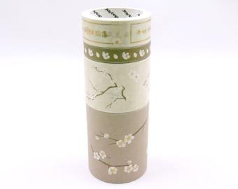 Oriental 03 - Japanese Washi Masking Tape Set - 4 rolls - 2.2 yard each