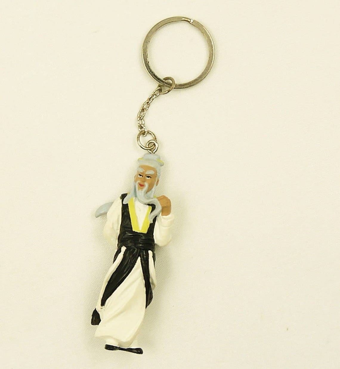 Master Kung Fu Keychain Figurine Etsy