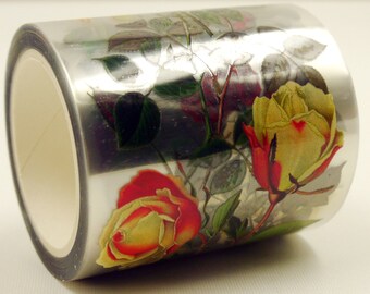 Rose Garden - Japanisches PET Masking Tape - 50mm breit - 5,5 m
