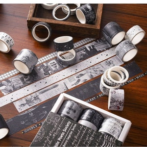 Jean Archive Series Japanese Washi Paper Tape Set 20 rolls No discount image 3