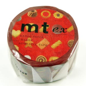 Pastries - Coleção de Gráficos - mt ex - Fita Adesiva Japonesa Washi - 30 mm de Largura - 11 jardas - Sem Desconto