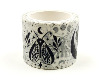 Moth - Japanese Washi Masking Paper Tape - 30mm wide - 11 yard