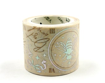 Glowing Bee - Japanese Washi Masking Tape - 30mm wide - 3.3 yard