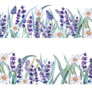 In Bloom - Juego de cintas adhesivas de papel washi japonesas - 30 mm de ancho - 2,2 yardas - 5 rollos - Sin descuento imagen 6