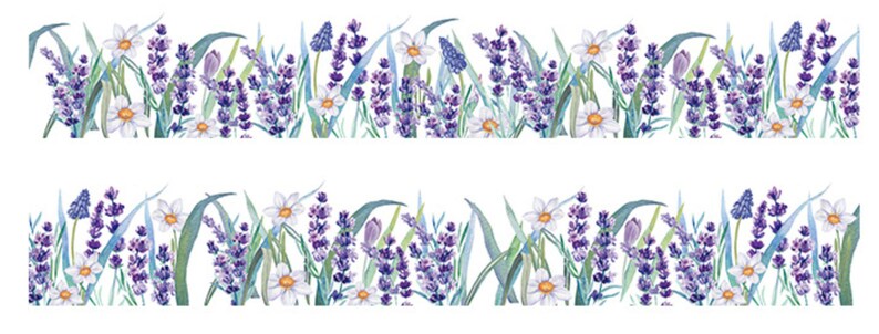 In Bloom - Juego de cintas adhesivas de papel washi japonesas - 30 mm de ancho - 2,2 yardas - 5 rollos - Sin descuento imagen 6