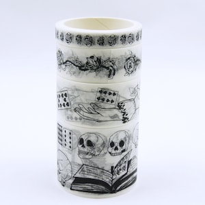 Merlin 01 - Japanse Washi-afplaktapeset - 3,3 meter - 4 rollen