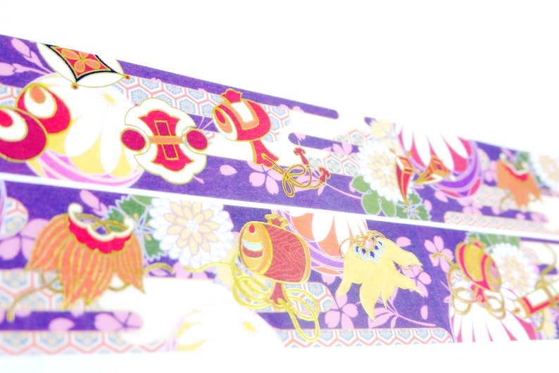 Kimono Serie 08 Japanese Washi Masking Tape 30mm wide 5.5 yard