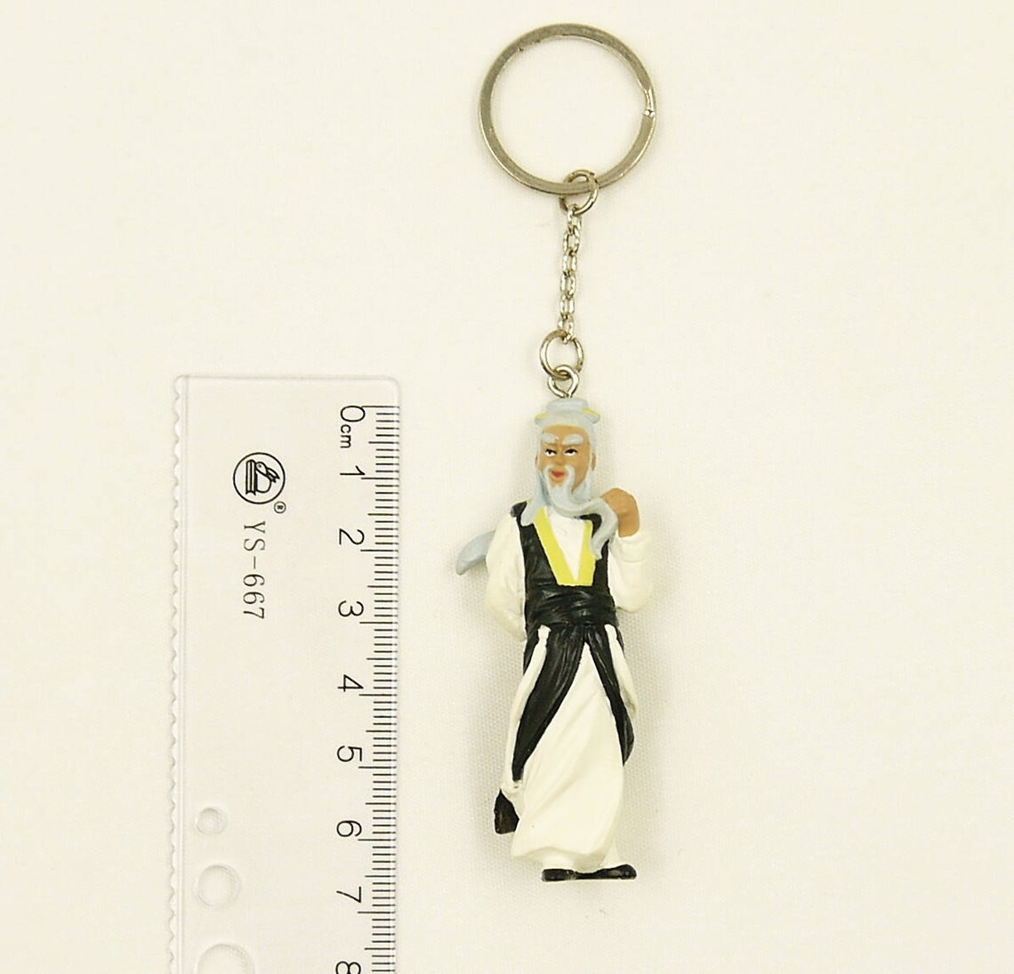 Master Kung Fu Keychain Figurine Etsy