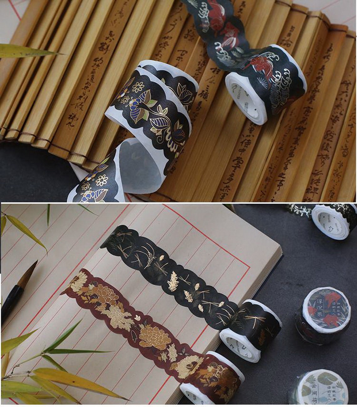 Ornamentation Japanese Washi Masking Tape 5.5 Yard No Etsy
