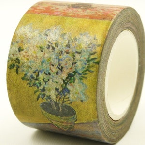 Monet Garden - Japanese Washi Masking Tape - 30mm wide - 11 Yards