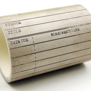 Biblioteka - Taśma maskująca japońska washi - szerokość 55 mm - 2,2 jarda