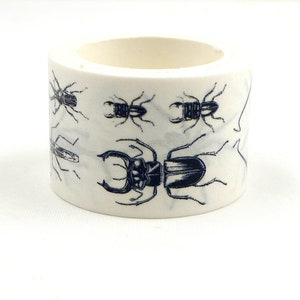 besouro 02 - Fita de papel Washi japonesa - 30 mm de largura - 5,5 jardas - Sem desconto