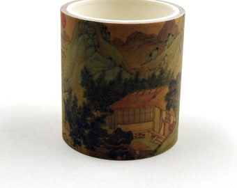 Traditionele Chinese schilderkunst - berg - Japanse washi-afplaktape - 42 mm breed - 2,2 yard