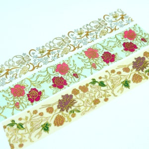 Feng Shui 01 - Japanese Washi Masking Tape Set - 30mm wide - 3.3 Yard - 3 rolls