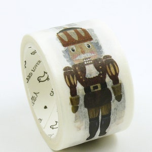 Quebra-nozes - Fita adesiva japonesa Washi - 30 mm de largura - 7,6 jardas