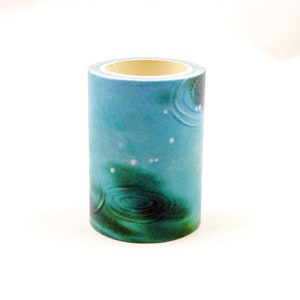 shallow puddle - Background Series - Japanese Washi Masking Tape - 50mm wide - 3.3 Yard
