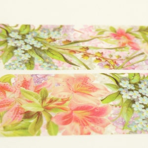Muurbloem - Japanse washi-afplaktape - 30 mm breed - 11 Yard