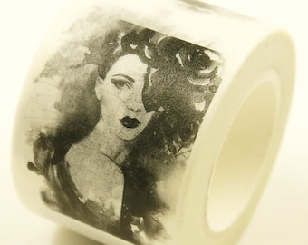 Femme fatale - Japanisches Washi Masking Tape - 30 mm breit - 10m