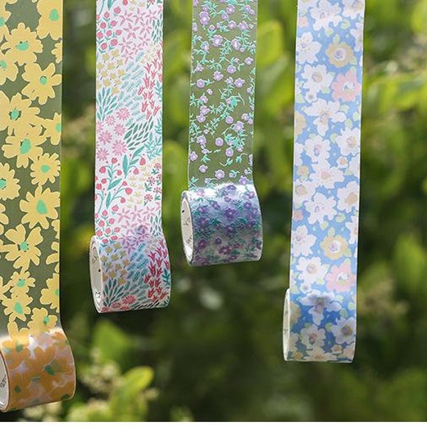 Secret Garden 01 - Japanese PET Masking Tape - 30mm wide - 3.3 yard