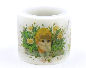 Cat Style - Japanese Washi Masking Tape - 30mm Wide - 5.5 yard