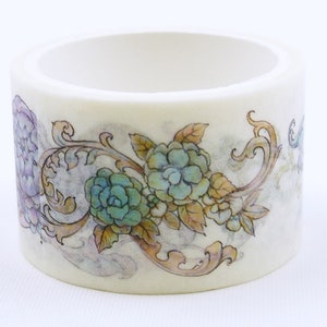 Cinta adhesiva japonesa washi Paris Rose, 25 mm de ancho, 5,5 yardas