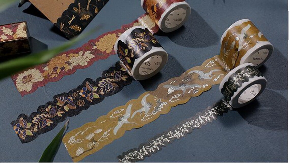 Ornamentation Japanese Washi Masking Tape 5.5 Yard No Etsy