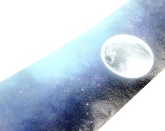Moon night - Japanese Washi Masking Tape - 50mm wide - 3.3 yard - No discount