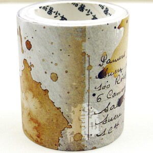 Document Collage 04 - Japanese Washi Masking Tape - 50mm wide - 2.2 Yard