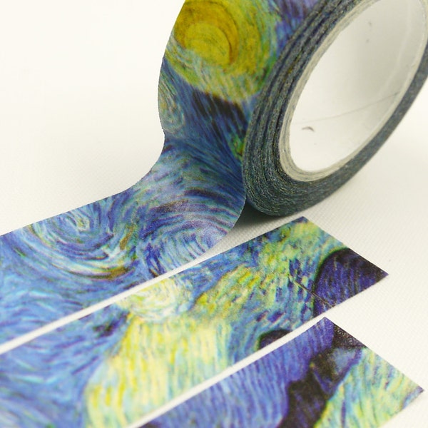 Van Gogh - Japanese Washi Masking Tape - 11 yards