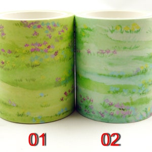 Meadows Japanese Washi Masking Tape 50mm wide 3.3 Yard image 1