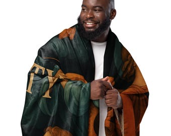 Sherpa Throw – Angel Design – Multi-Color – 37×57 / 50×60 / 60×80”