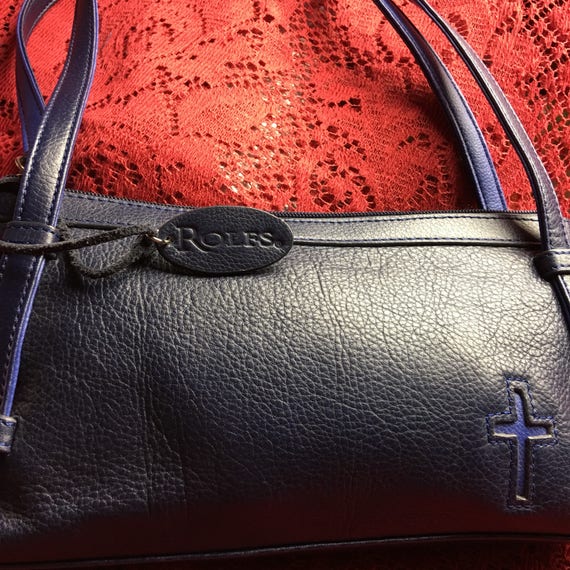 rolfs leather purse