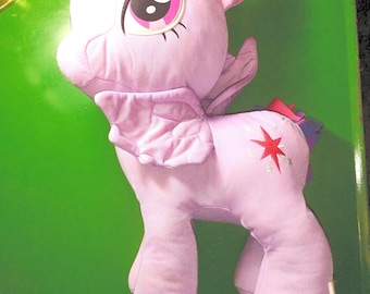 My Little Pony Twilight Sparkle 20" Plush Purple Hasbro Cuddle Pillow Toy 2014