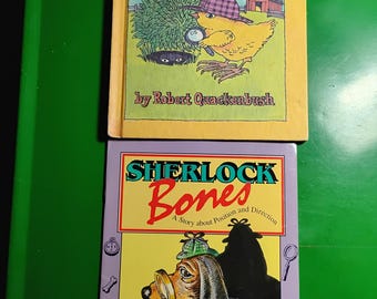 Sherlock Bones: A Story about Position and Direction by John Escott and Sherlock Chick and the Peekaboo Mystery by Robert Quackenbush