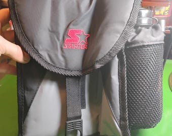 Starter Brand Insulated Lunch Kit with Water Bottle ID Holder Shoulder Strap