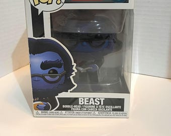 Funko Pop! Marvel X-Men 20th Anniversary Beast bobble-head figure, numbered #643.