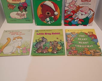3 Little landoll books and 3 little golden books. More information the description
