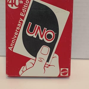 first edition uno cards Mattel Games Uno Card Game