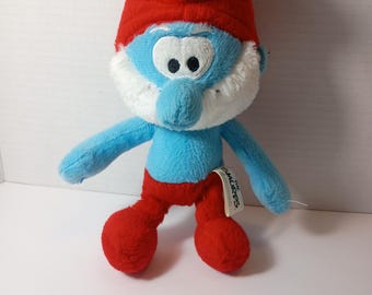 Papa Smurf The Smurf Plush Toy Movie 2011