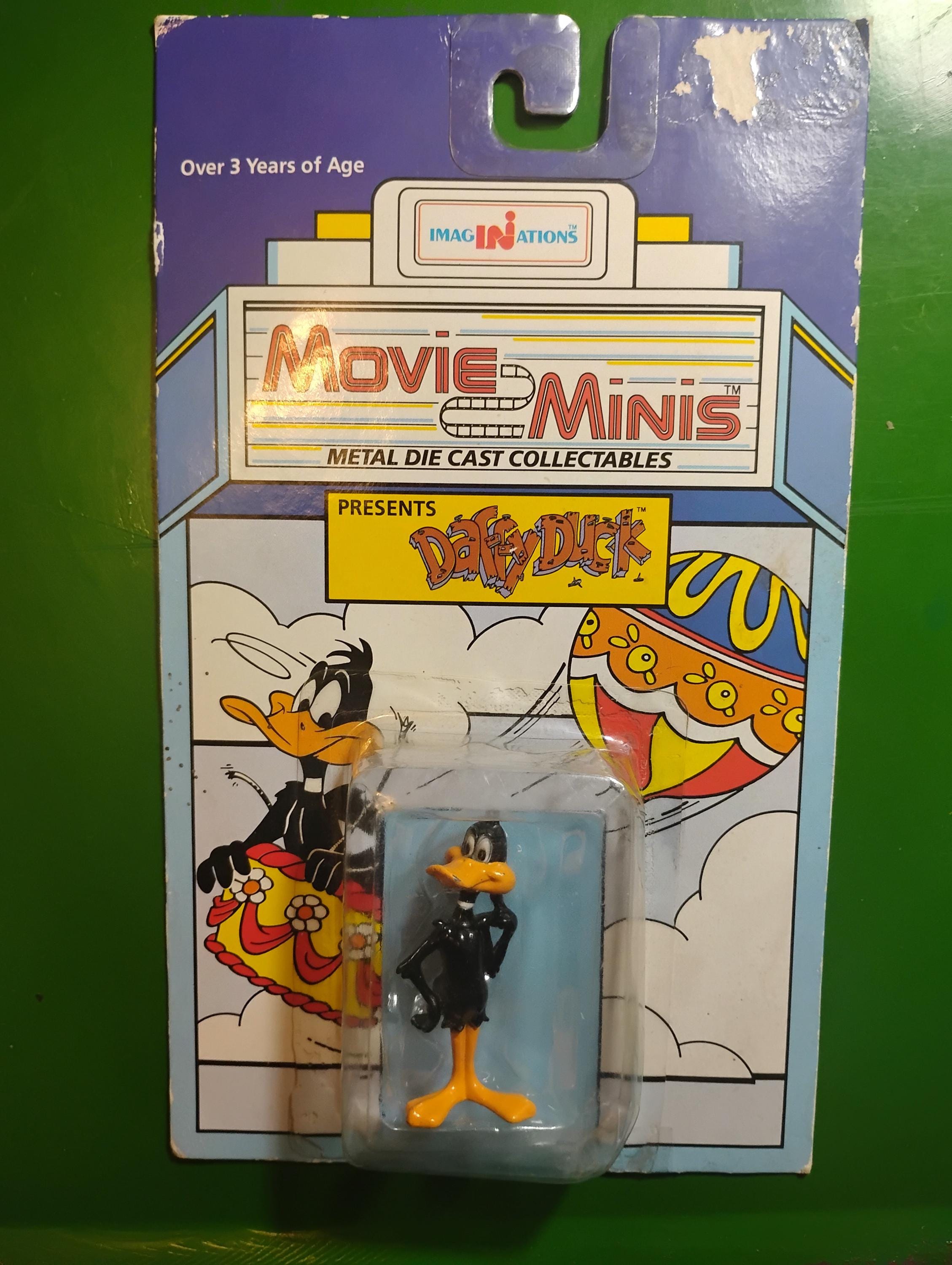 Figurine Daffy Duck Orange - Artoyz 2003 - Vinyle Numéroté, édition Limitée