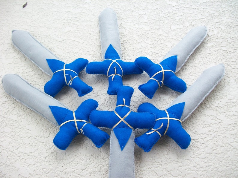 KNIGHT MEDIEVAL PARTY felt swordsparty suppliesset of 10 swordsfun for play