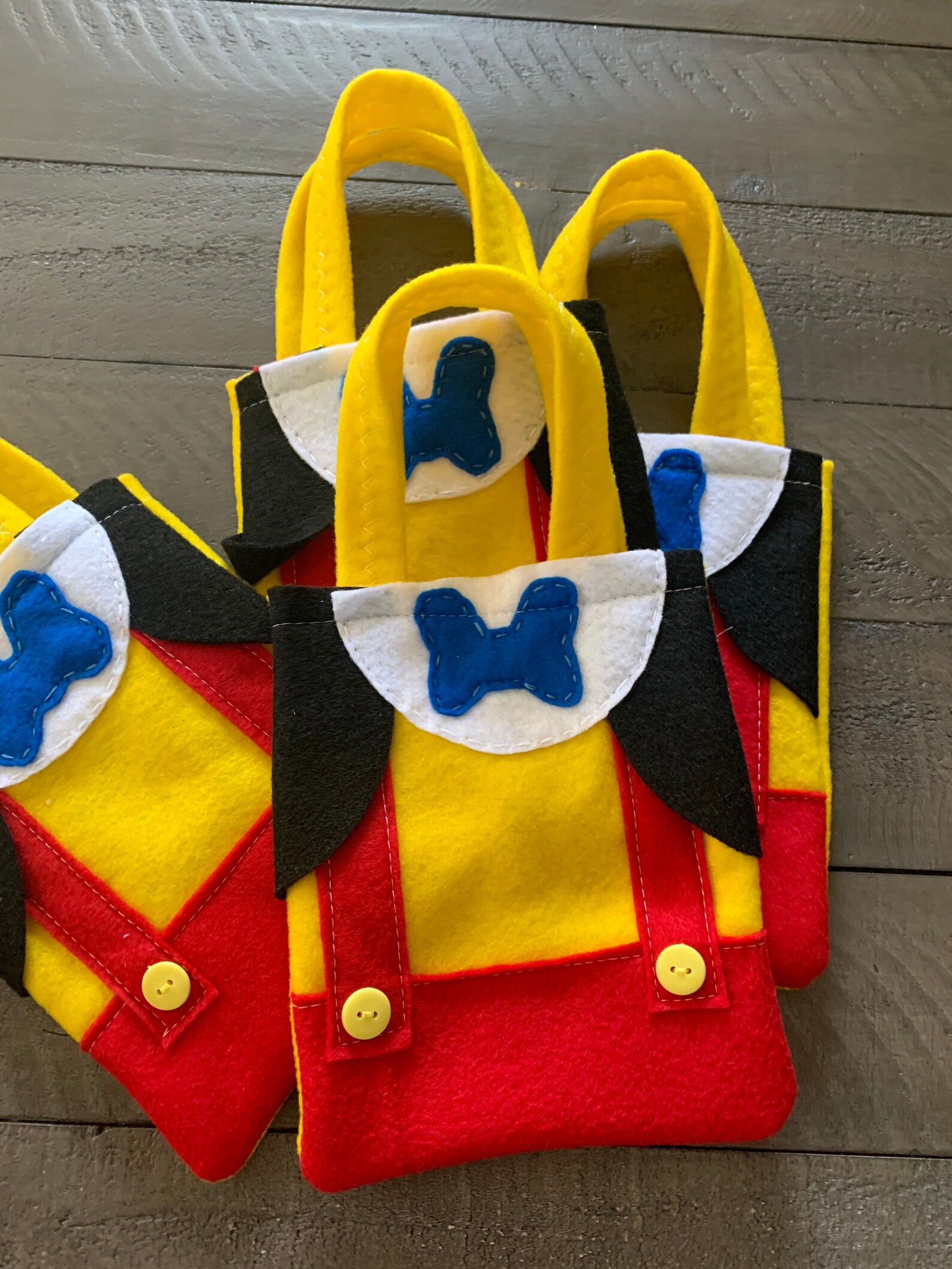 PINOCCHIO Party Bags /felt Party Bags/party Supplies / Etsy