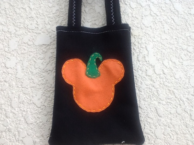 TRICK OR TREAT Halloween felt party favor bags Mickey mouse Etsy