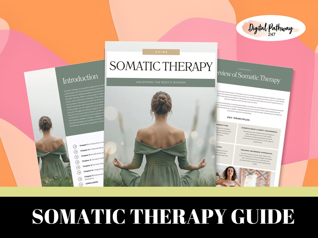 Somatic Therapy Guide for Emotional Regulation and Healing - Etsy