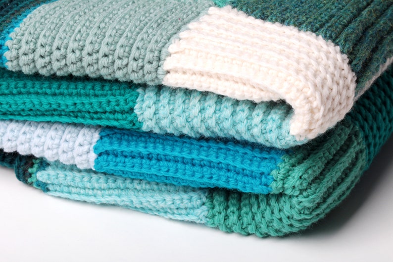 Cozy Crochet blanket pattern. Digital file PDF image 5