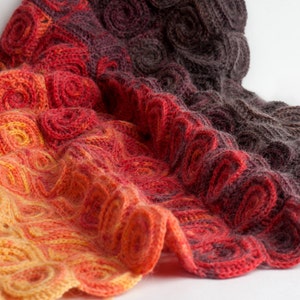 Fire Blanket crochet pattern. Digital file PDF image 5