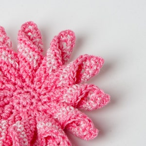 Crochet Pattern Flower 12 Spikes PDF Instant Download - Etsy